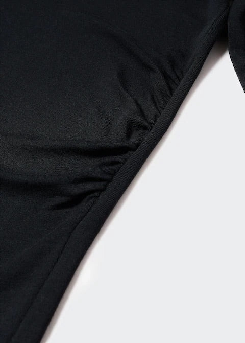 Ruched detail T-shirt