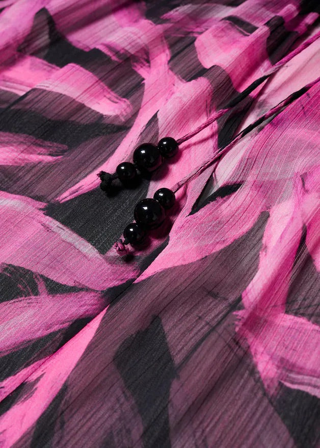 Printed chiffon blouse