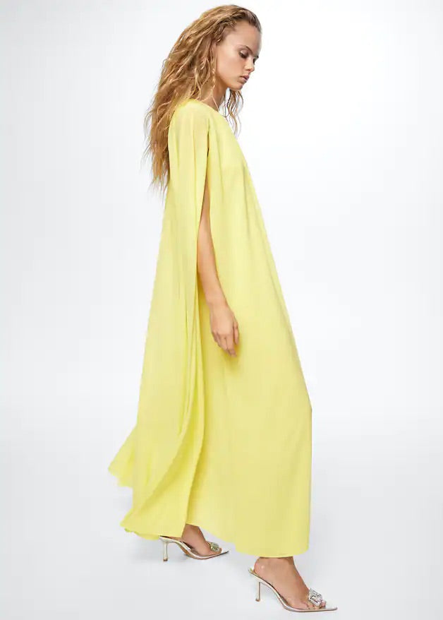 Sleeve slit dress