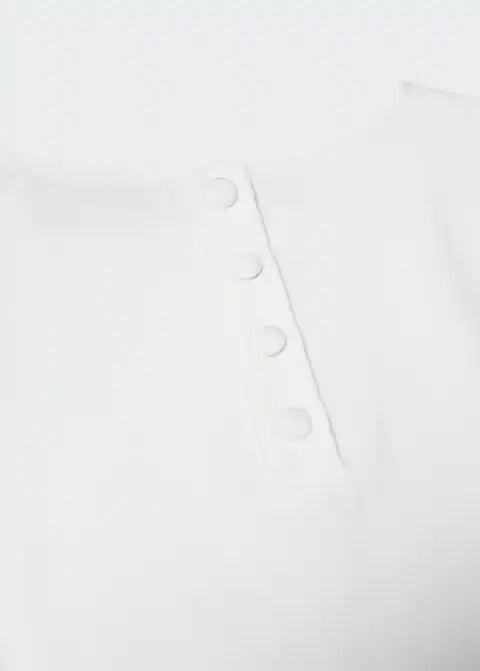 Back button blouse