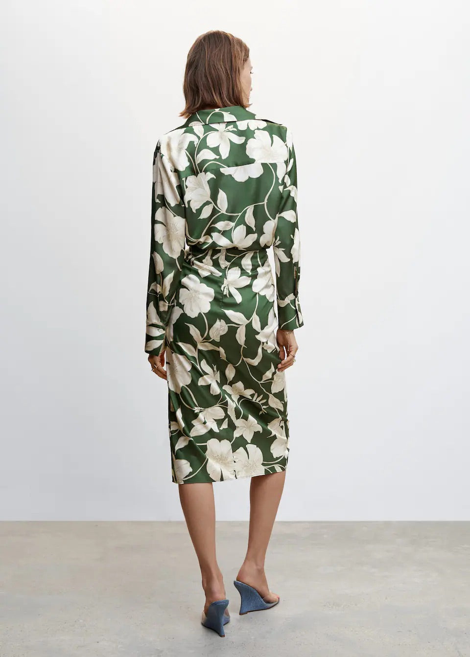 Floral long skirt