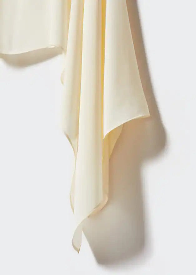 Flowing cape blouse