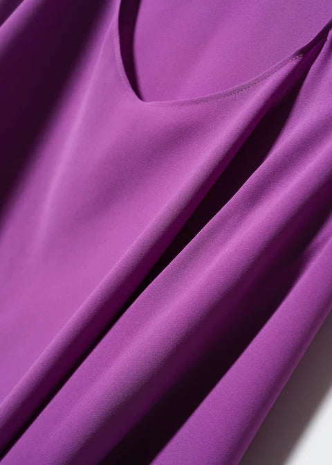Flowing cape blouse