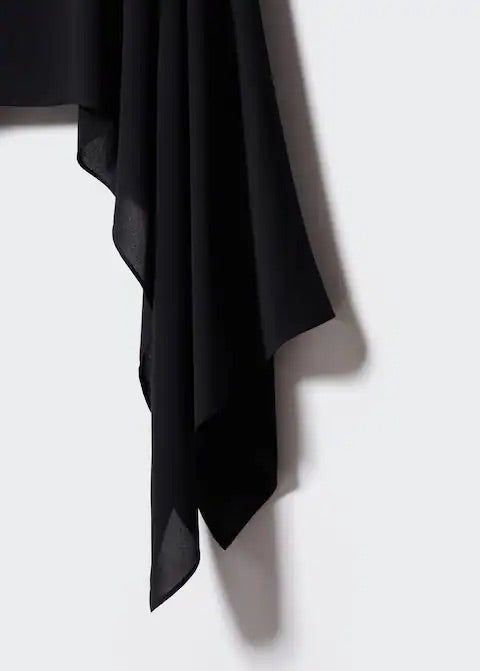 Flowing cape blouse