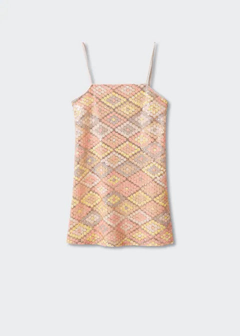 Short sequin dress