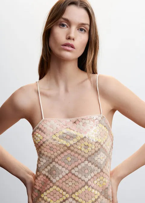 Short sequin dress