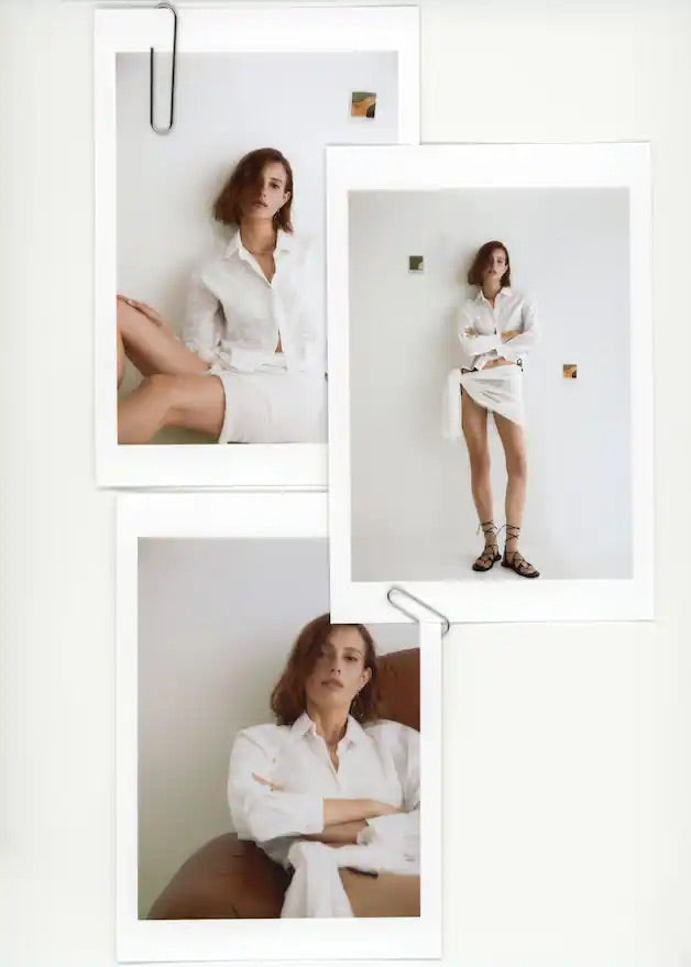 Embroidered cotton shirt