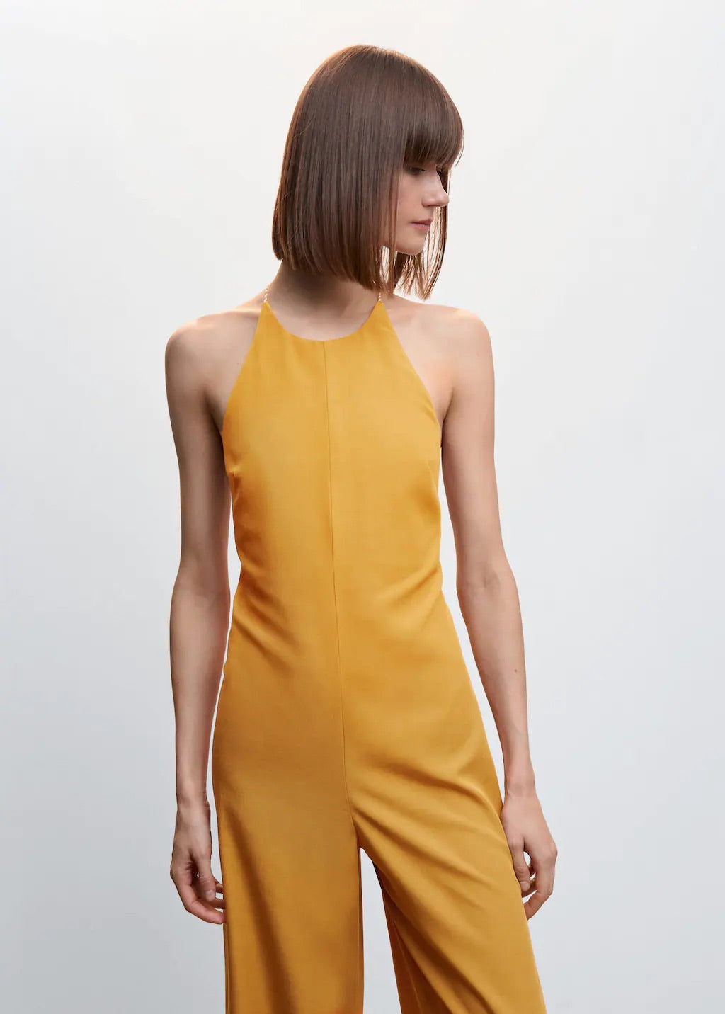 Open back jumpsuit