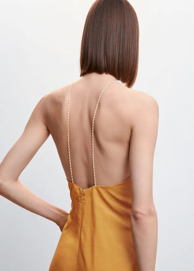 Open back jumpsuit