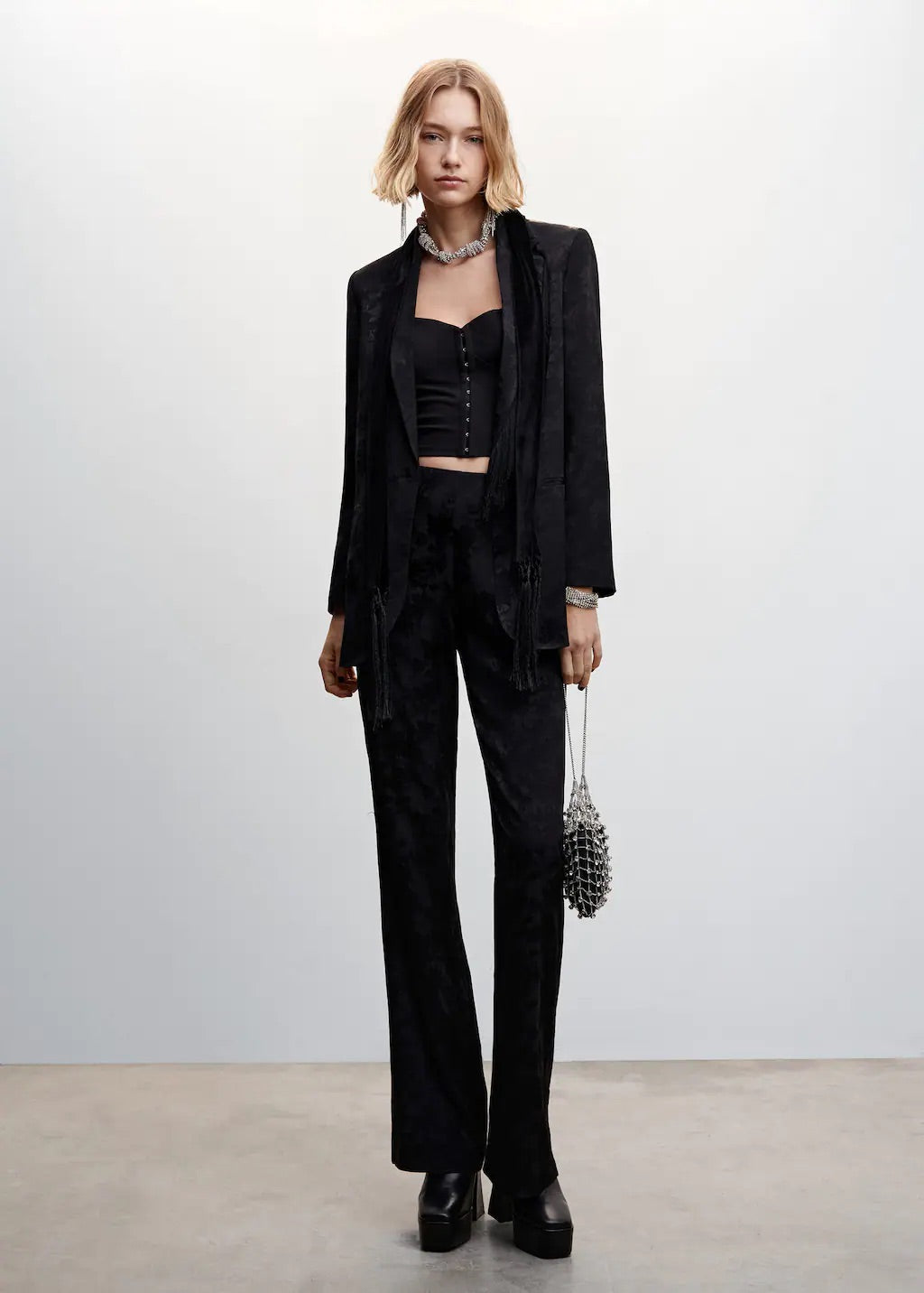 Corset style top