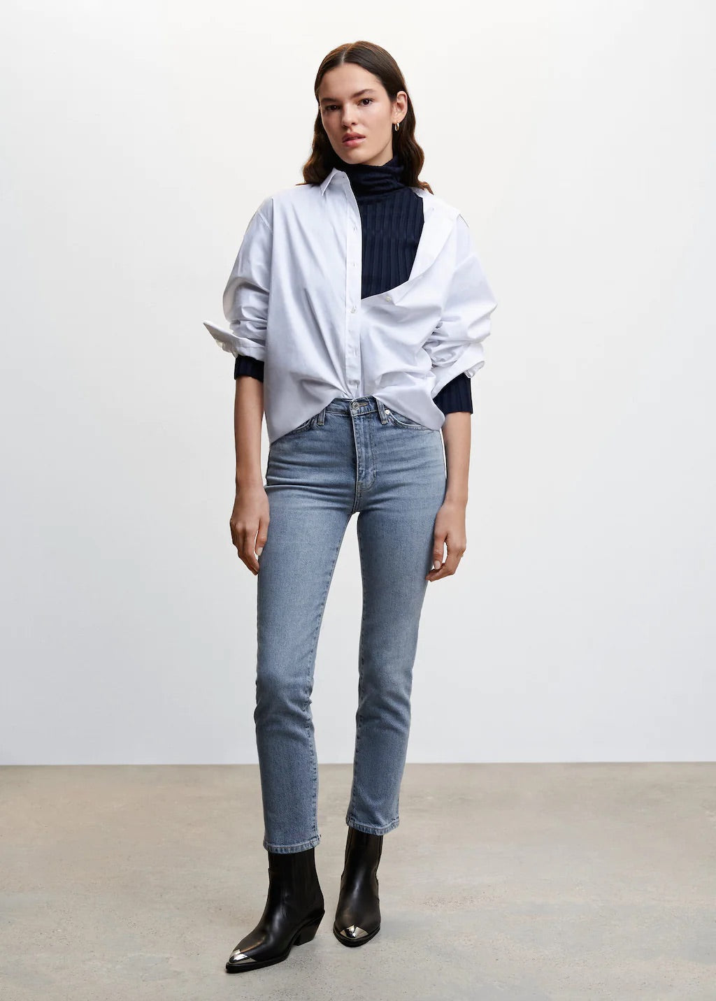 Slim cropped jeans