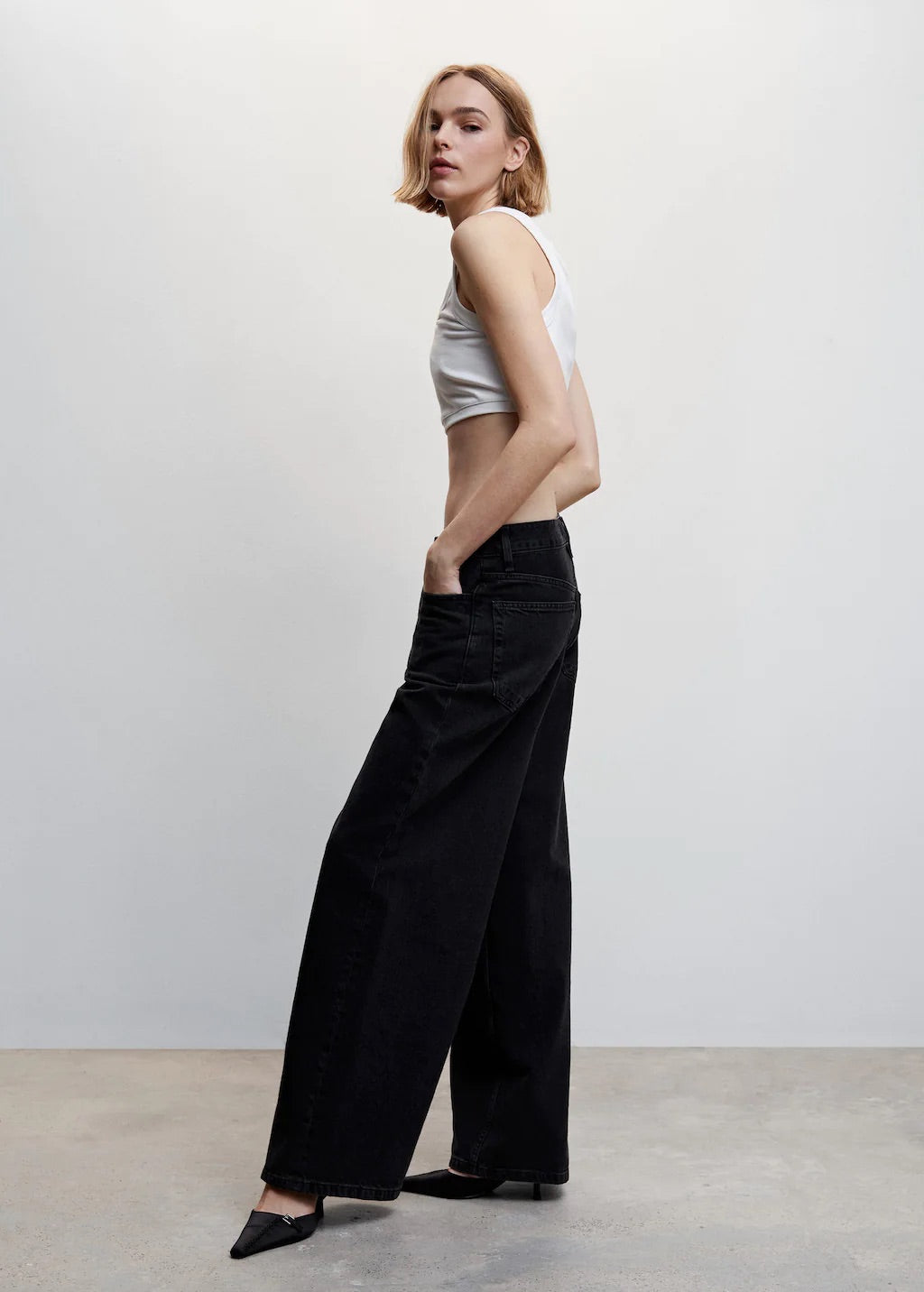 Jeans super wideleg loose oversize low rise