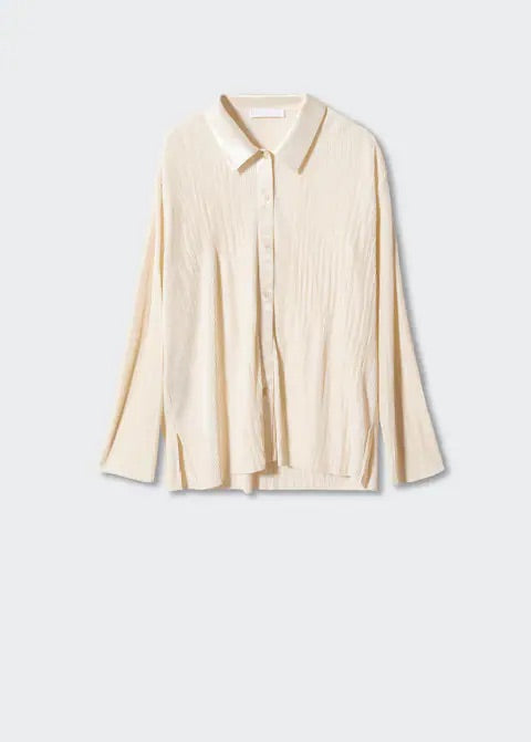 Pleated shirt