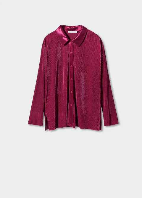 Pleated shirt