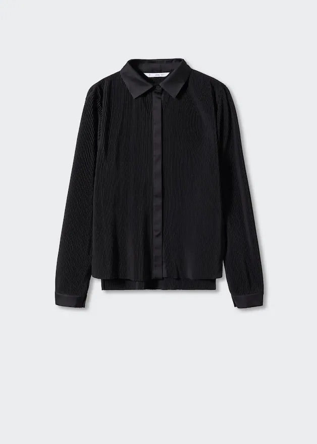 Striped textured shirt