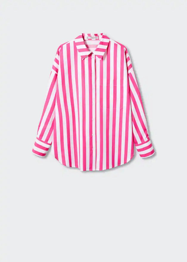 Oversize striped shirt