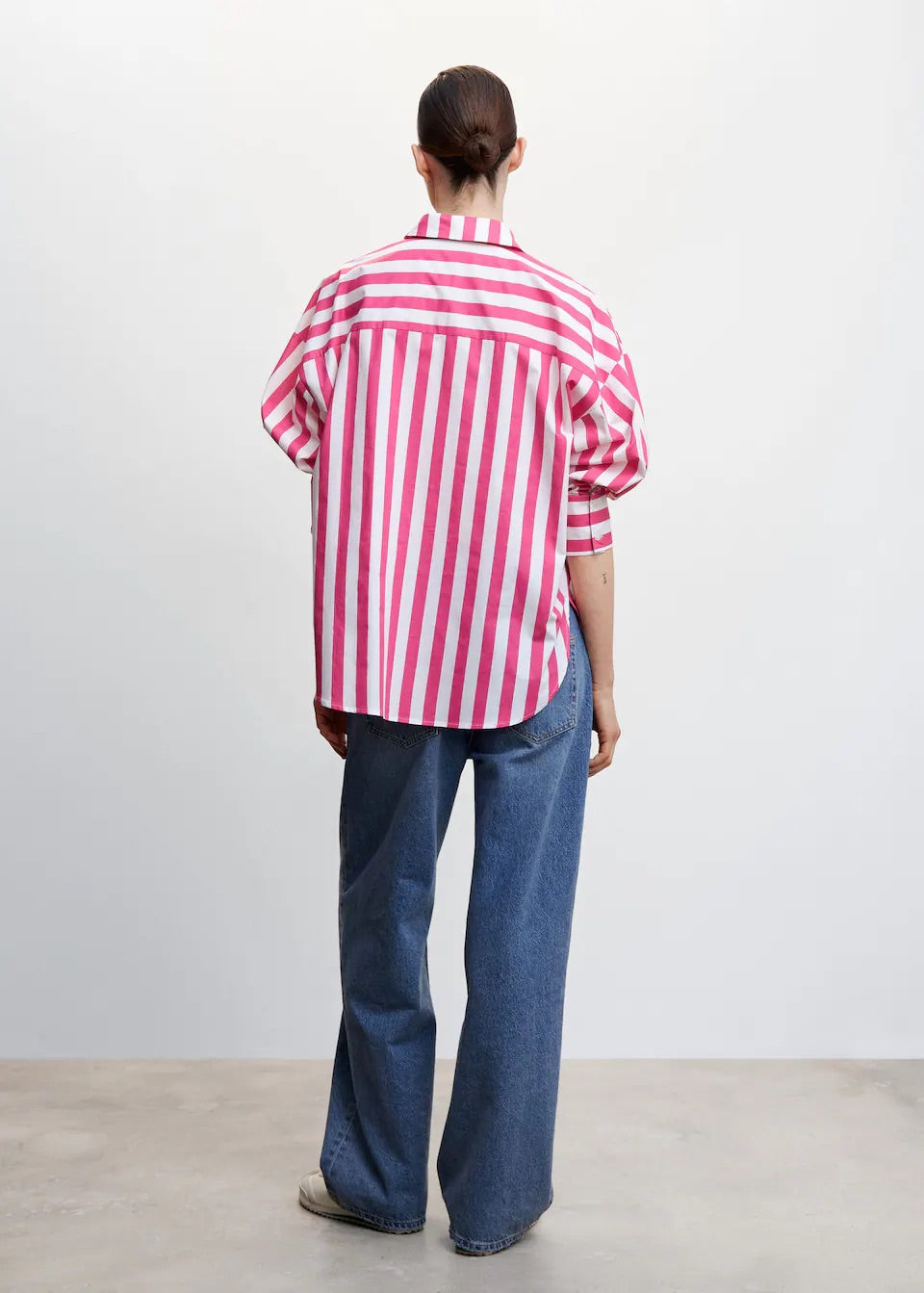 Oversize striped shirt