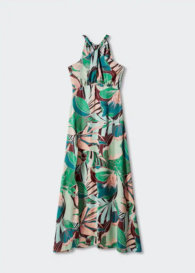Open tropical dress