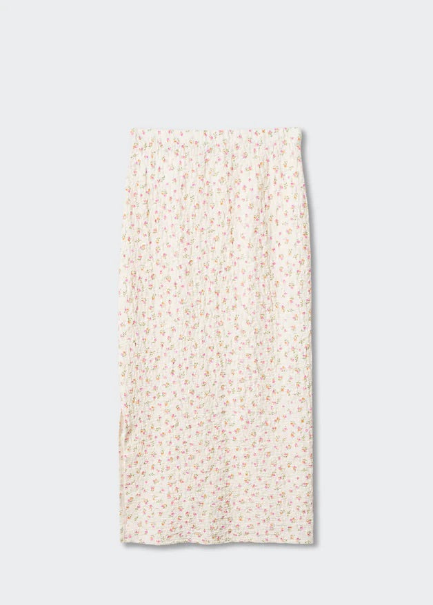 Open textured skirt