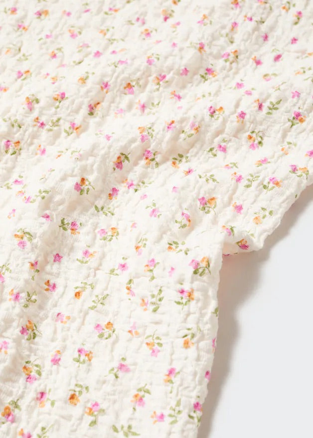 Open textured skirt
