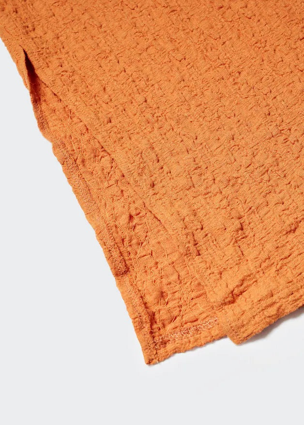 Open textured skirt