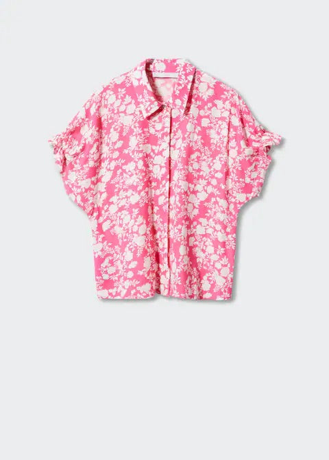 Flowers printed shirt