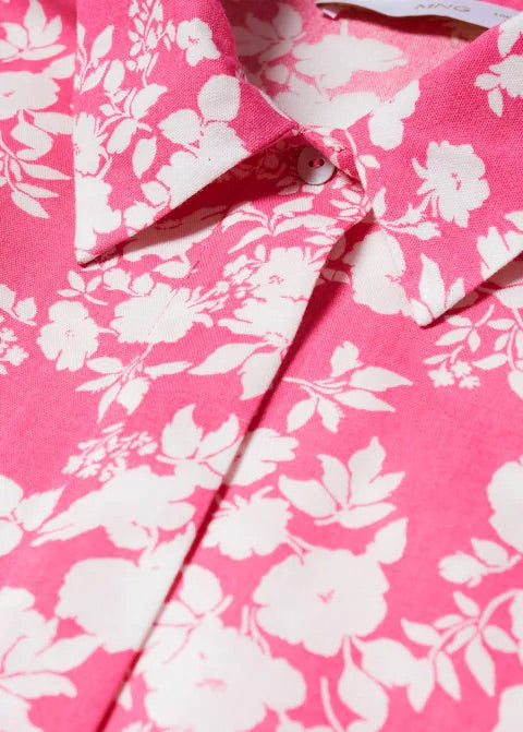 Flowers printed shirt
