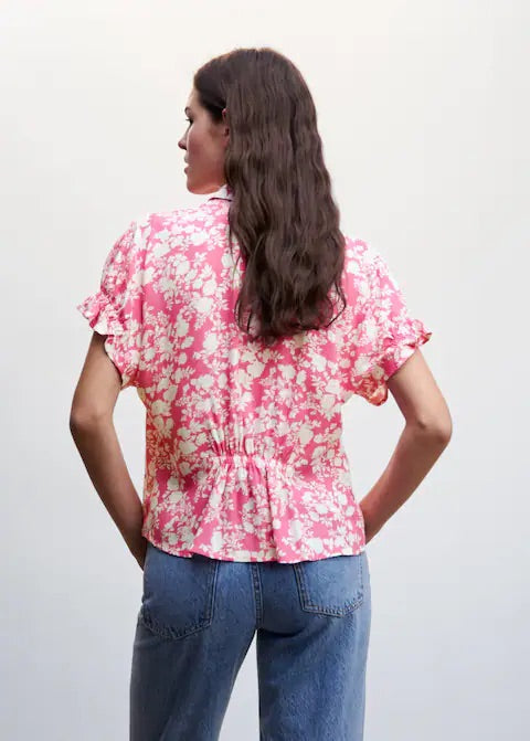Flowers printed shirt