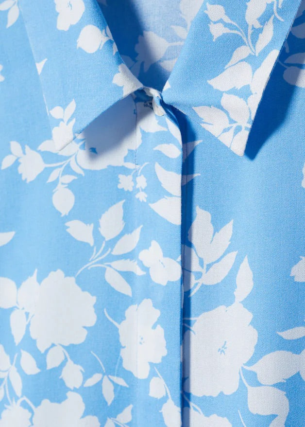 Flowers printed shirt