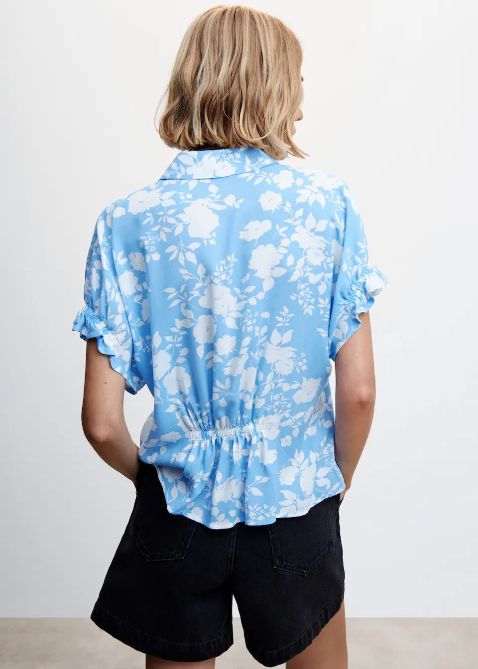 Flowers printed shirt