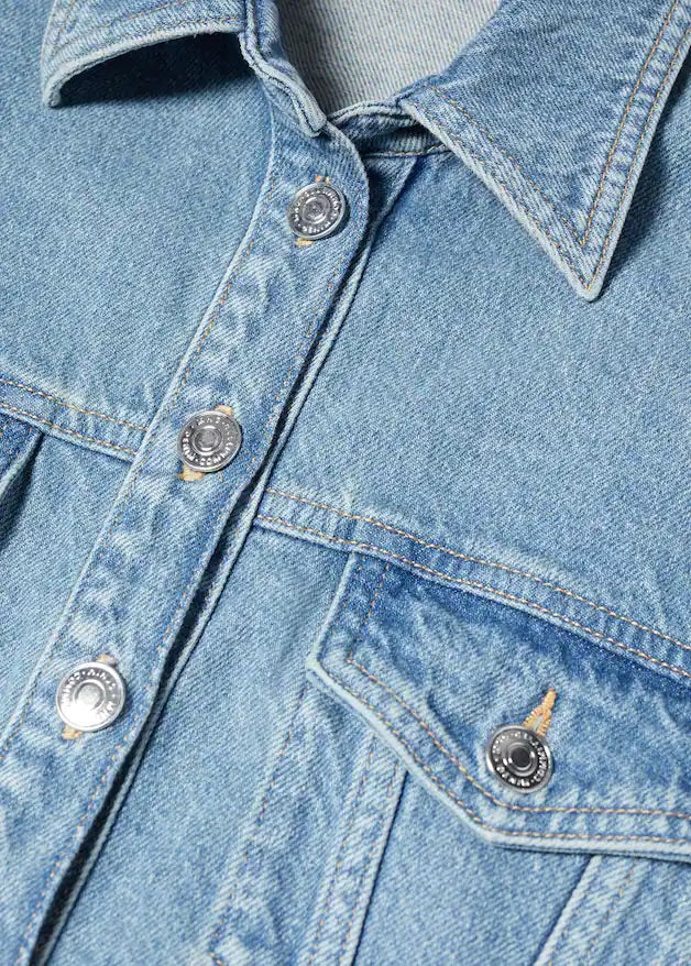 Long denim jumpsuit
