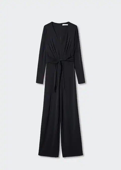 Bow long jumpsuit
