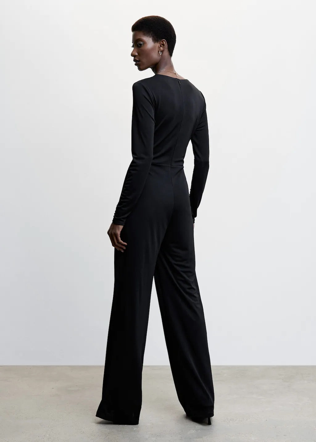 Bow long jumpsuit