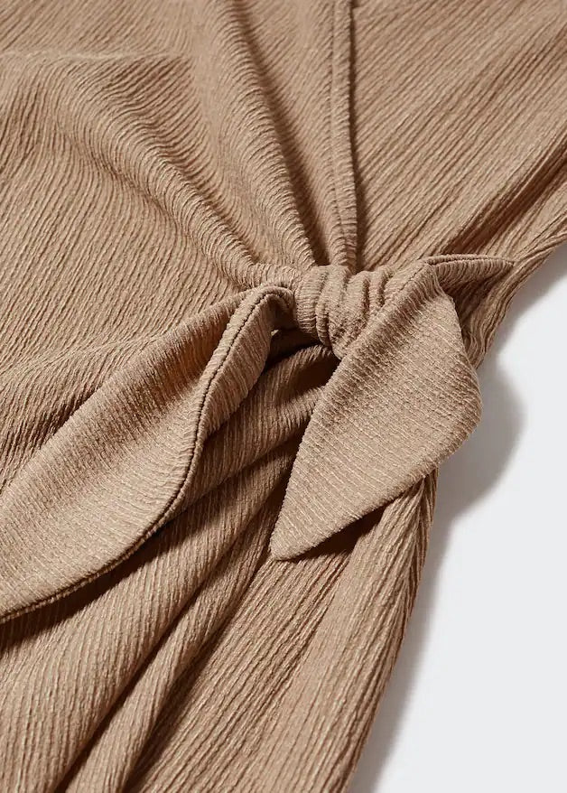 Bow wrap dress