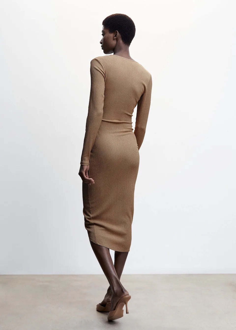 Bow wrap dress