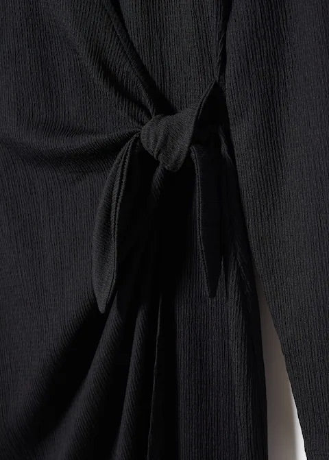 Bow wrap dress