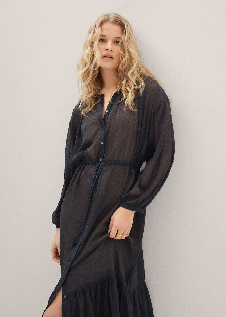 Plumeti long dress