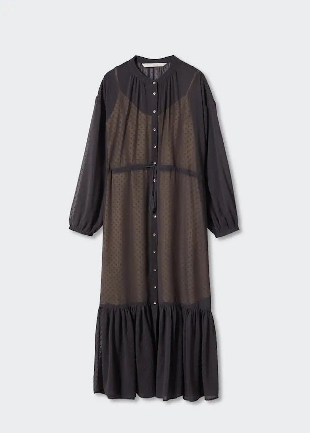 Plumeti long dress