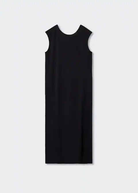 Modal slit dress