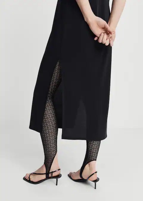 Modal slit dress