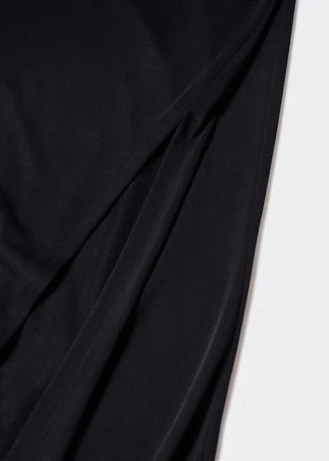 Modal slit dress