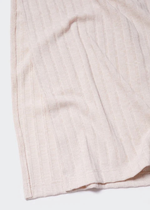 Ribbed knit dress