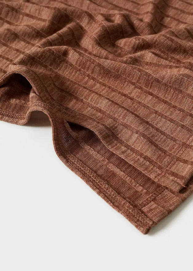 Ribbed knit dress