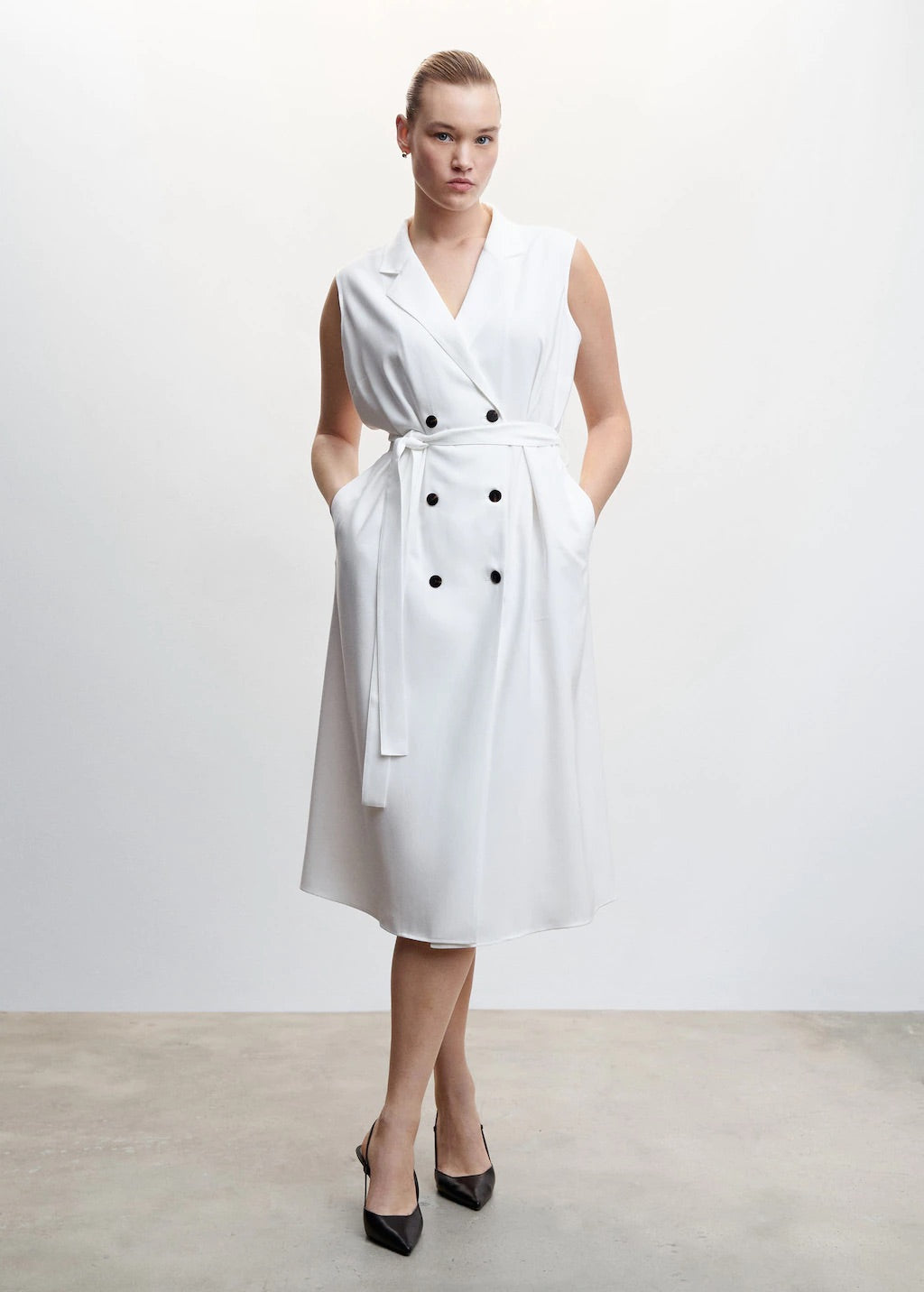 Midi vest dress
