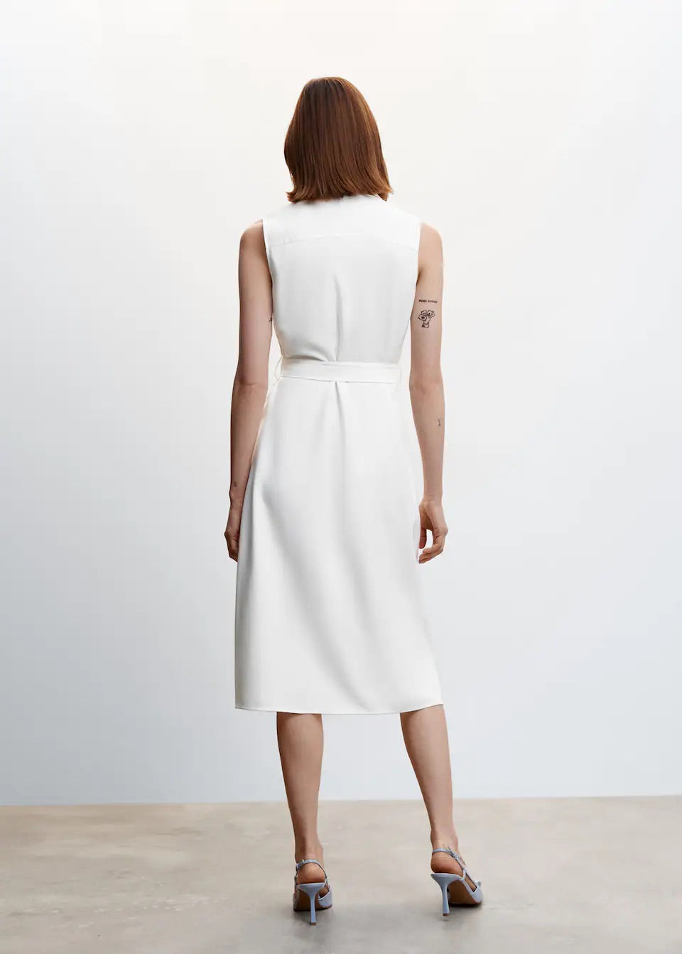 Midi gilet dress