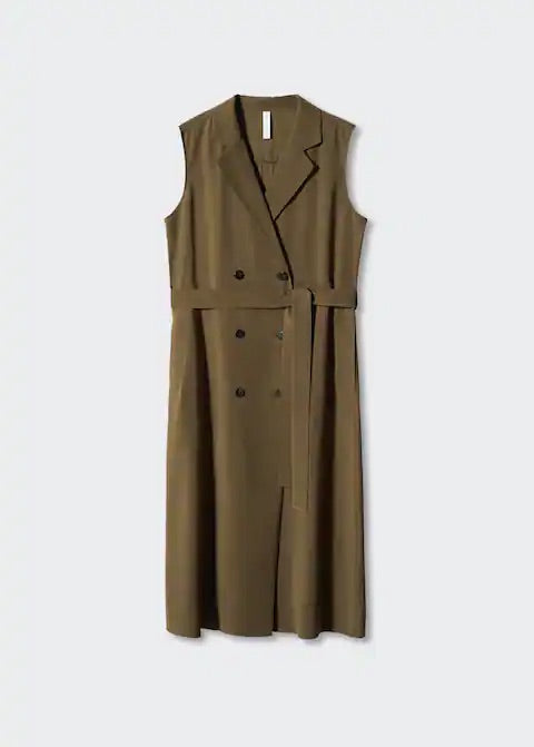Midi gilet dress