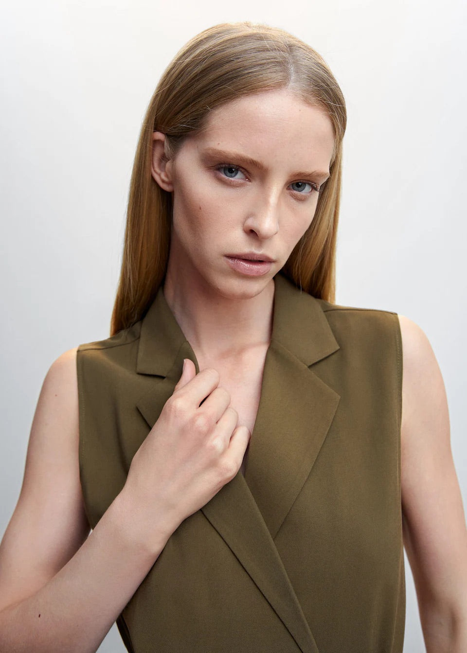 Midi gilet dress