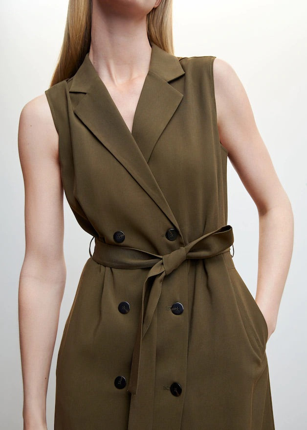 Midi vest dress