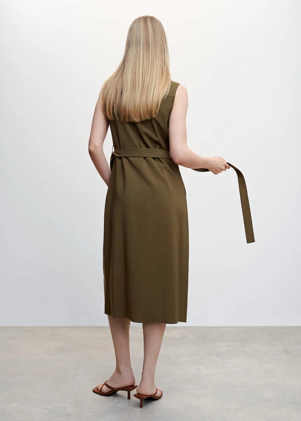 Midi gilet dress