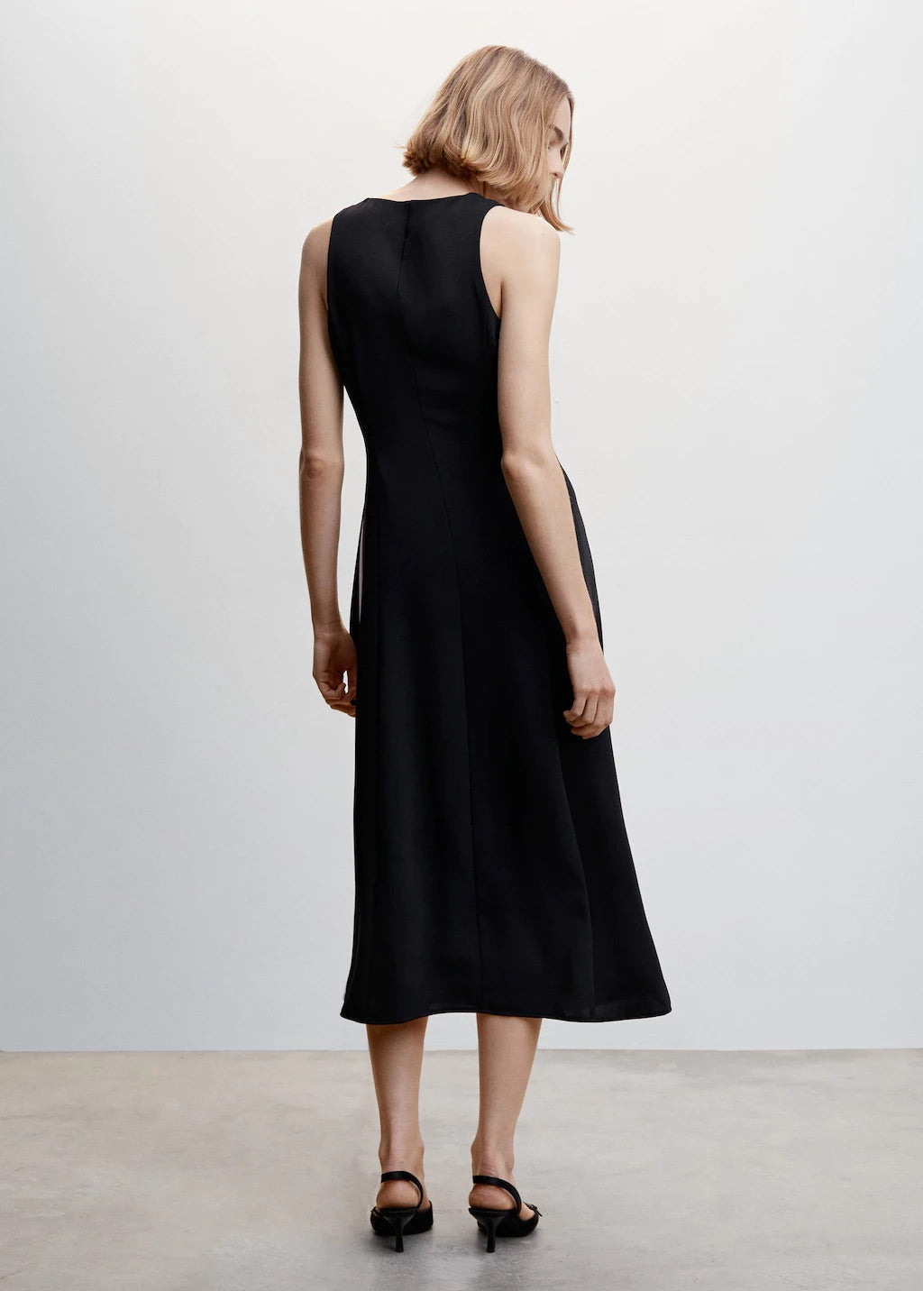 Bow bicolour dress